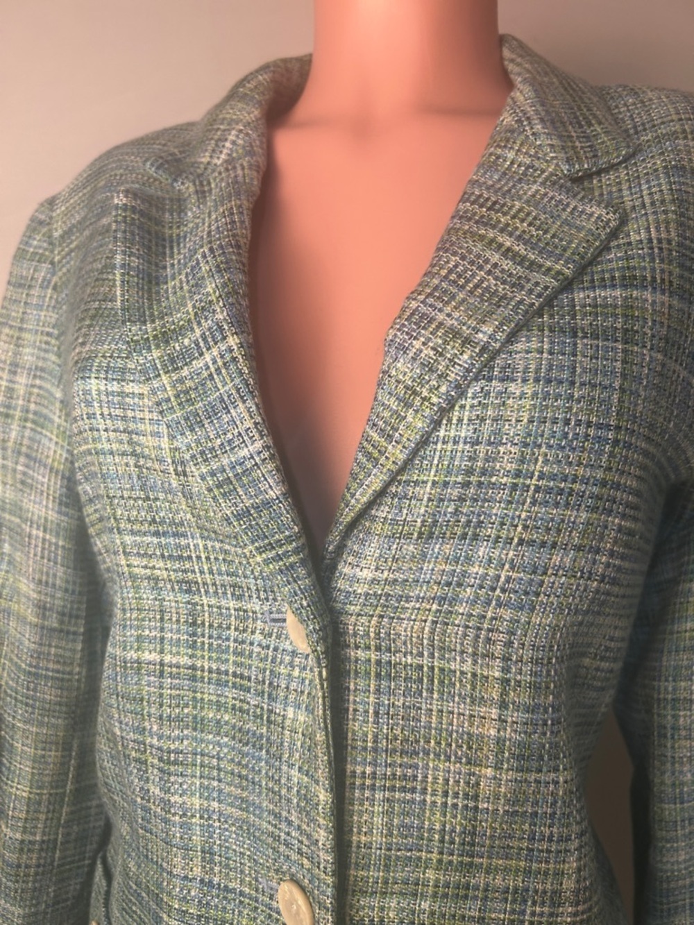 The Tog Shop Women Blue Jacket Long Sleeve Size 14 - Picture 3 of 10